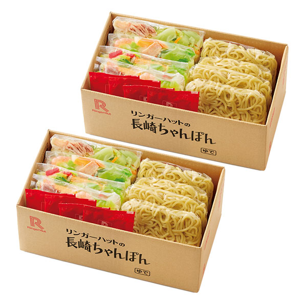 リンガーハット ちゃんぽん4食(L5597)【サクワ】　商品画像1