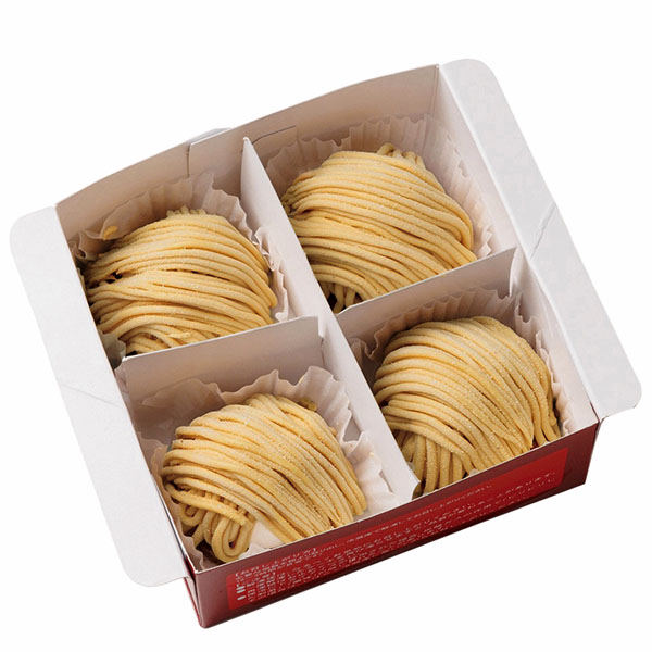 和栗のモンブラン240g(4個入り)(L6631)【サクワ】　商品画像1