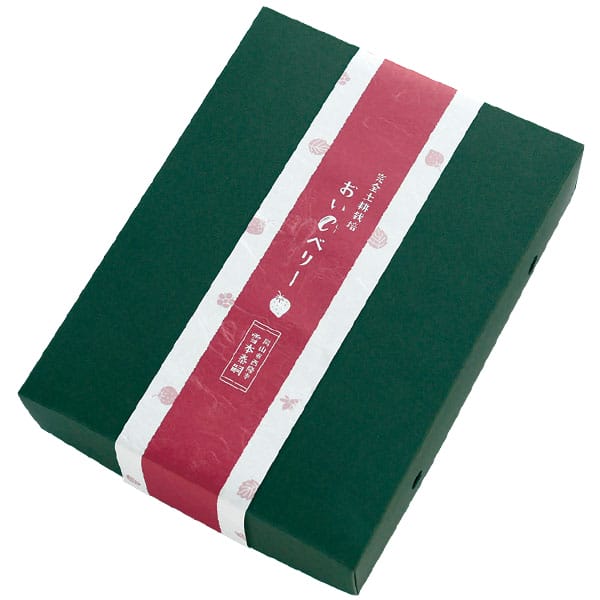 岡山県産 雪本さんの土耕栽培いちご(おいCベリー)化粧箱 計380g・12〜15粒【お届け期間:1月20日〜3月20日】【旬鮮便】【NN】　商品画像1