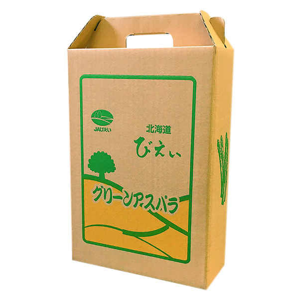 北海道 旬の野菜と果物 北海道産(JAびえい) グリーンアスパラガス Lサイズ 1kg 露地 商品画像1