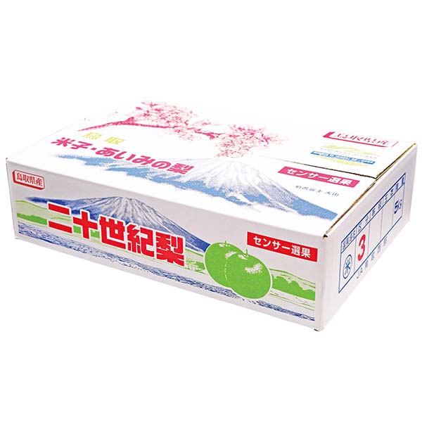 鳥取県産(JA鳥取西部)米子・あいみの二十世紀梨 赤秀5kg L18玉または2L16玉【お届け期間:8月26日〜9月25日】【梨ギフト】【NN】　商品画像1