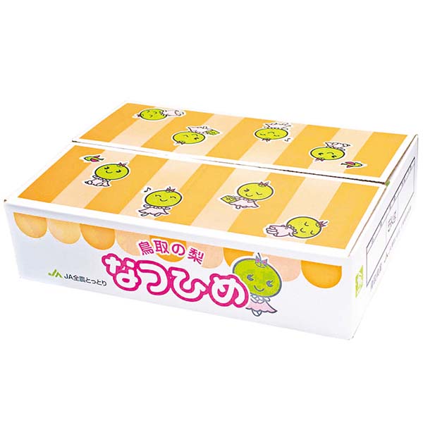 鳥取県産(JA鳥取いなば)いなばのなつひめ梨 赤秀5kg 2L16玉または3L14玉または4L12玉【お届け期間:8月18日〜9月5日】【梨ギフト】【NN】　商品画像1