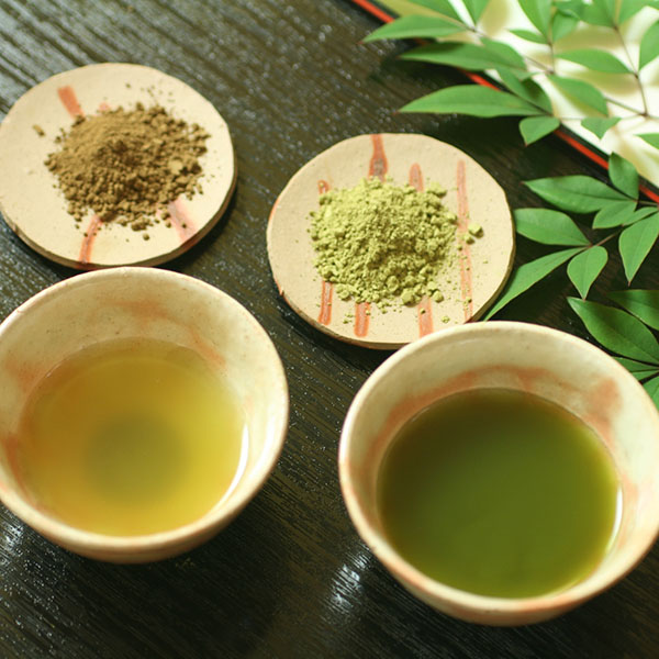 出雲茶師の銘茶パウダー4種(heartea) (L7203)【お届け期間：9月13日〜9月16日】【サクワ】【直送】【敬老の日】　商品画像1