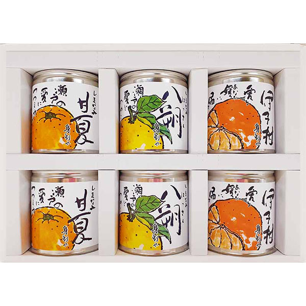 BEMAC 瀬戸内しまなみ柑橘物語 缶詰ミックス6缶入 295g×6【お届け期間 9/10〜3/10】【ふるさとの味・北陸信越】　商品画像1