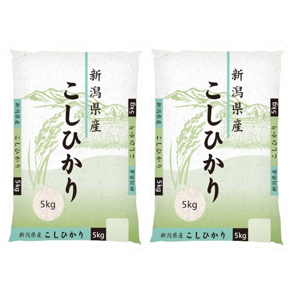 【令和6年産】【精米】ヤマトライス 新米 新潟県産コシヒカリ(5kg×2袋)【お届け期間：9月30日〜11月10日】【新米特集】【ふるさとの味・東海】　商品画像1