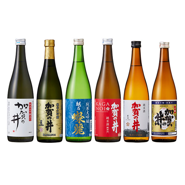 加賀の井酒造 飲み比べ日本酒6本セット(純米大吟醸3本入り)6本【Ａセレクション10月】　商品画像1