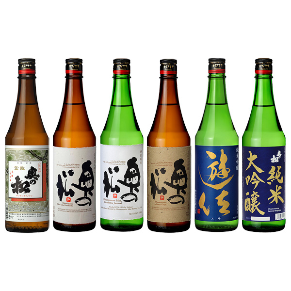 奥の松 燗酒コンテスト金賞入り日本酒6本セット (720ml×6本)【限定60点】【ブラックフライデー】　商品画像1