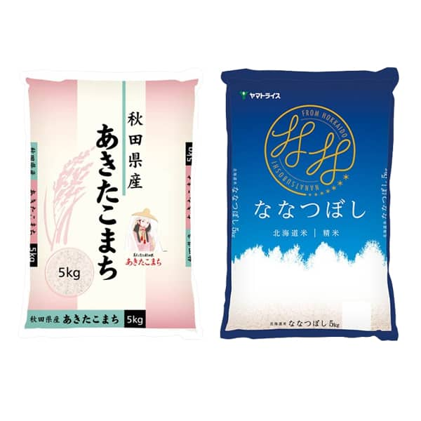 【令和6年産】【精米】ヤマトライス 人気銘柄 新米食べ比べセット(5kg×2)【限定30点】【お届け期間：11月12日〜12月8日】【ブラックフライデー】【ふるさとの味・東海】　商品画像1