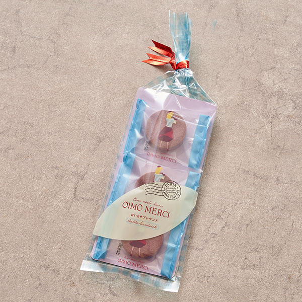 OIMO MERCI おいもサブレサンドむらさき芋3[OSM3]【プチギフト】【おいしいお取り寄せ】　商品画像1