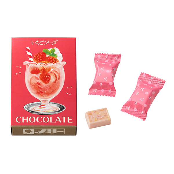 メリーチョコレート はじけるキャンディチョコレート。 いちごソーダ(5個)【お届け期間：1月10日〜順次】【バレンタイン】　商品画像1