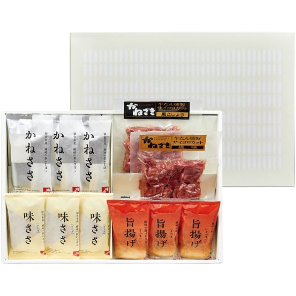 鐘崎 仙台名産 笹かまぼこ・燻製牛たん詰合せ【父の日】　商品画像1