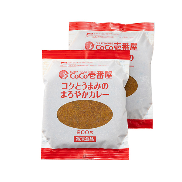 CoCo壱番屋 コクとうまみのまろやかカレー 200g×2【＠FROZEN】　商品画像1