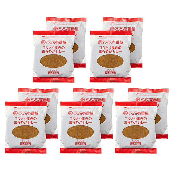 CoCo壱番屋 コクとうまみのまろやかカレー 10食【GW】【＠FROZEN】　商品画像1