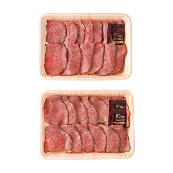 黒コショウローストビーフスライスセット(お届け期間：8/26〜8/31）【夏の贈りもの・お中元】　商品画像1
