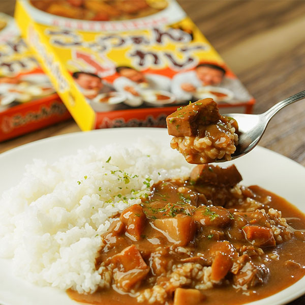 新潟県 能水商店 にいがたご飯のお供セットごっつぁんカレー中辛(180g入×3個)、甘えび醤油味付け海苔×(56枚入×1個)、他「お届け期間5/26-8/25」【夏の贈りもの・お中元】【KN】　商品画像1