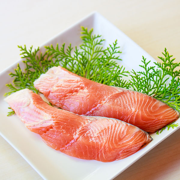 三協水産 漁吉丸の船上活〆サクラマス 半身切身850g【おいしいお取り寄せ】　商品画像1