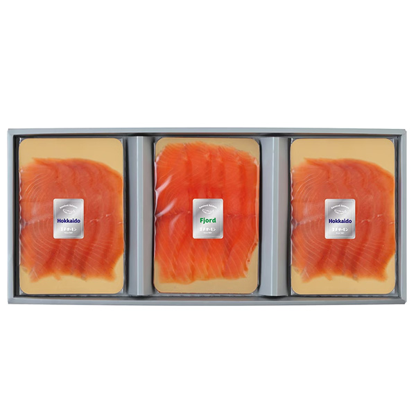 王子サーモン スモークサーモン 2種セット【おいしいお取り寄せ】 商品画像1