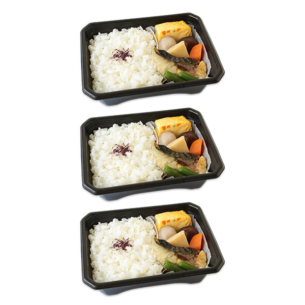 レンジでお手軽弁当 和惣菜弁当×3個【サクワ】　商品画像1