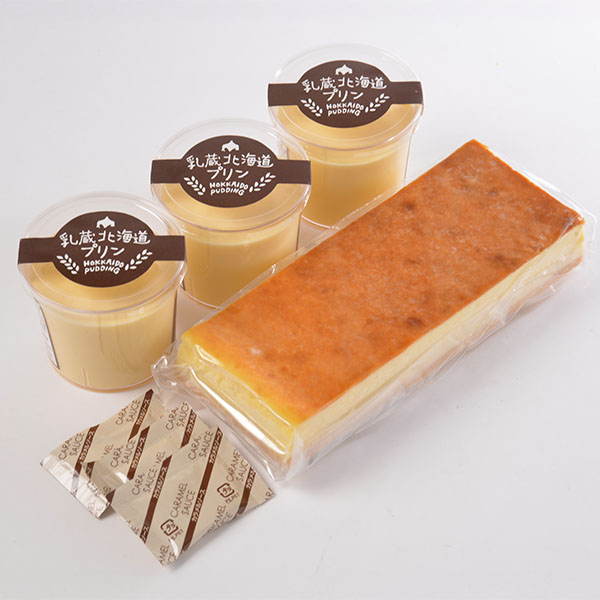 乳蔵 とろけるプリンとチーズケーキ【おいしいお取り寄せ】　商品画像1