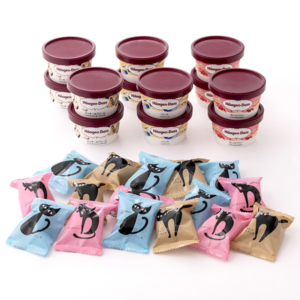 ハーゲンダッツ＆イーペルの猫祭り プチチョコアイス[A-HEP-AE]【おいしいお取り寄せ】　商品画像1