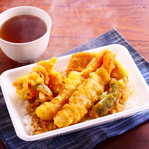 お手軽丼 5種セット 計6食(天丼×2、ソースカツ丼、豚おろし丼、カルビ焼肉丼、鶏天丼塩だれ×各1)【サクワ】　商品画像1