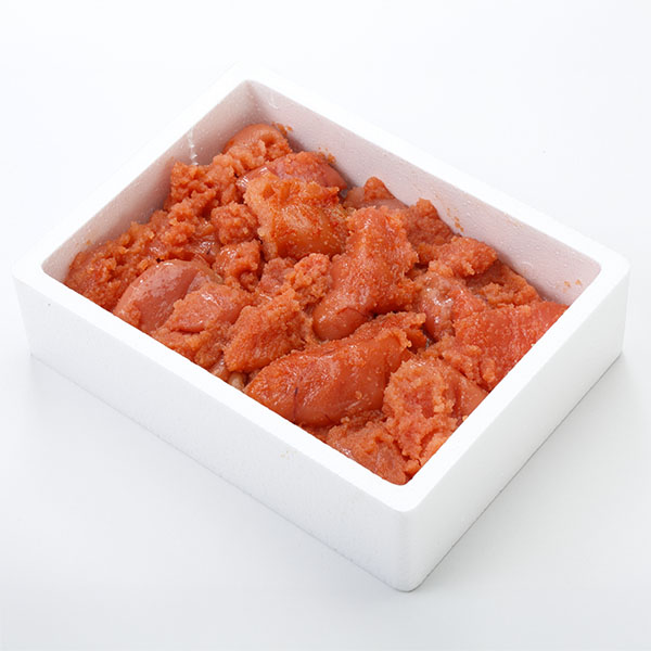 ひろしょう 北海道産原料 博多辛子めんたいこ並切子 500g [rtk-2
