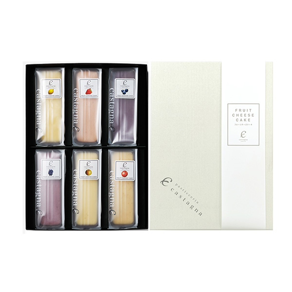 カスターニャ 広島県産フルーツチーズケーキ6種セット【おいしいお取り寄せ】　商品画像1
