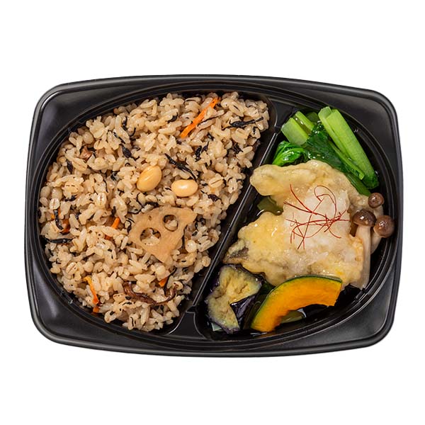 阪急デリカ ワンプレート・デリ ひじきごはんと白身魚のみぞれあん 300g【＠FROZEN】　商品画像1