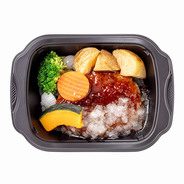 阪急デリカ ワンディッシュ・デリ おろしソースのハンバーグ 210g【＠FROZEN】　商品画像1