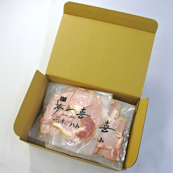 「夢一喜」 熟成ロースハム切り落とし 130g×5パック 計650g[1980089]【サクワ】【直送】　商品画像1