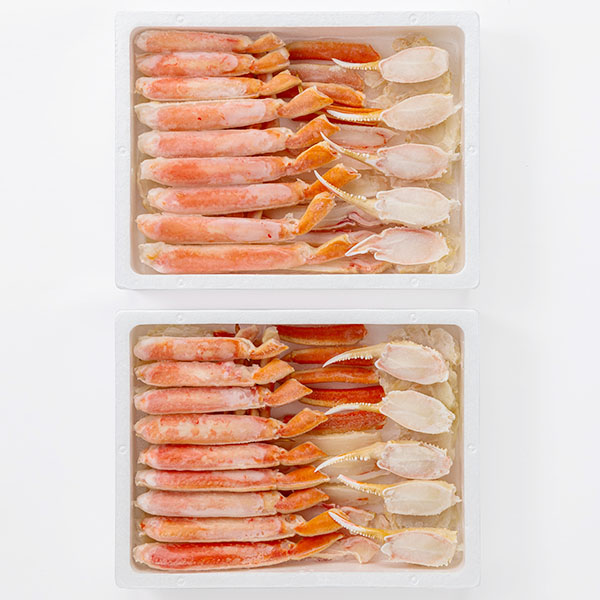 アメリカ産 ボイルずわいがにカット 800g×2【お届け期間：12月26日〜12月30日】【年末年始ごちそう特集】　商品画像1