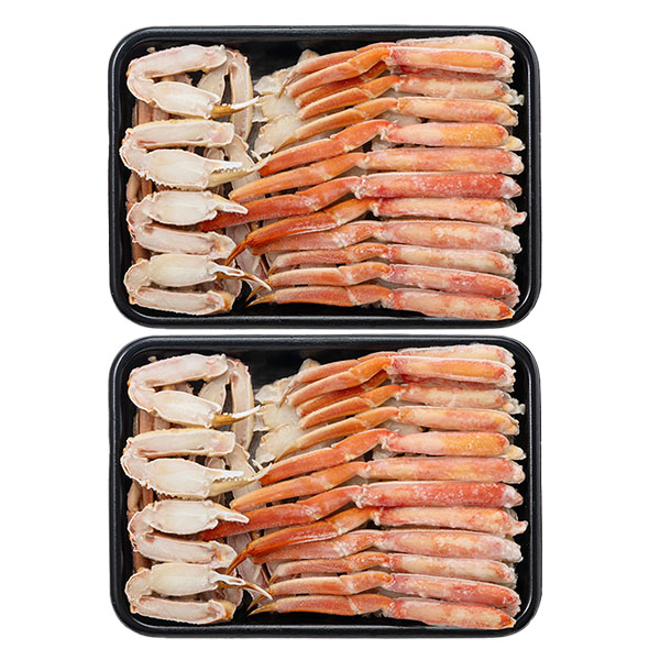 ロシア産 ボイルずわいがに半むき身 800g×2【お届け期間：12月26日〜12月30日】【年末年始ごちそう特集】　商品画像1