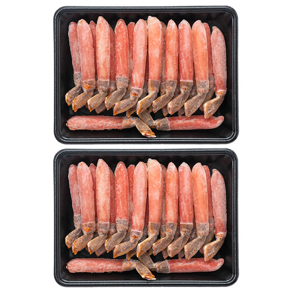 ロシア産 生ずわいがに脚ポーション 500g×2【お届け期間：12月26日〜12月30日】【年末年始ごちそう特集】　商品画像1