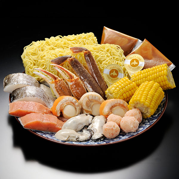 北海道 カネコメ田中水産 海鮮味噌バター鍋セット 1.32kg[4737]【おいしいお取り寄せ】　商品画像1