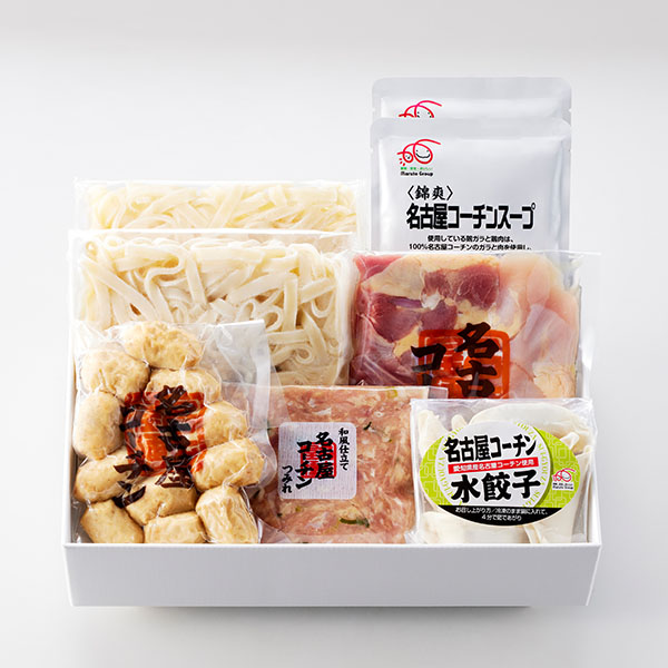 名古屋コーチン鍋 4〜5人前 水餃子、きしめん付き[304](L7890)【サクワ】【直送】　商品画像1