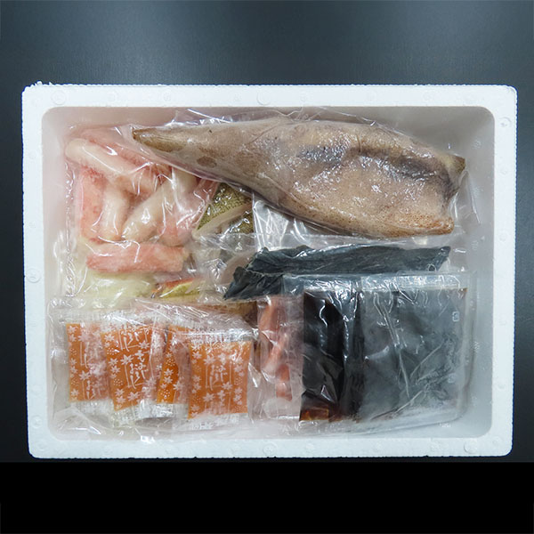 8種の海鮮かにちり鍋 4人前(L7895)【サクワ】【直送】　商品画像1