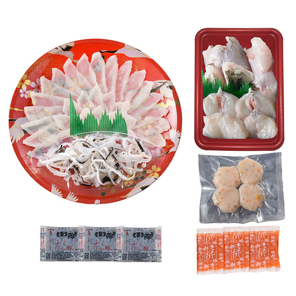 「関とら本店」 ふぐ料理セット 2人前(L7898)【サクワ】【直送】　商品画像1