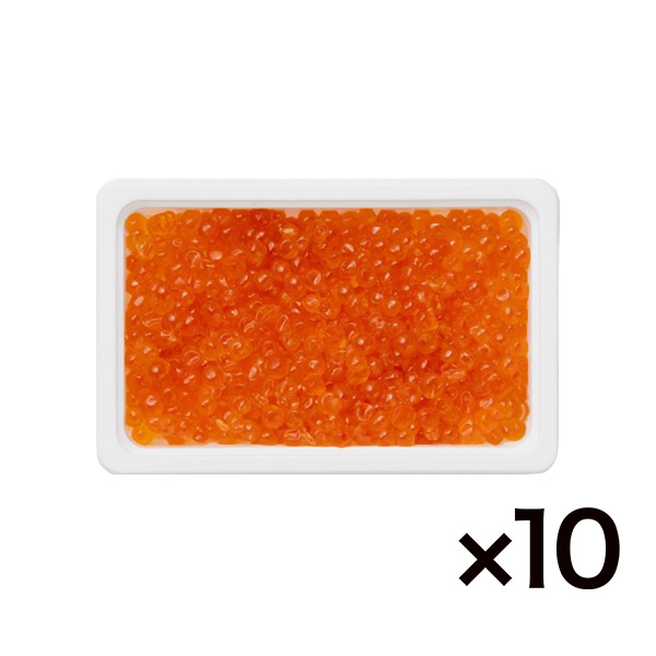北海道産 鮭いくら醤油漬け 100g×10【お届け期間：12月26日〜12月30日】【年末年始ごちそう特集】　商品画像1