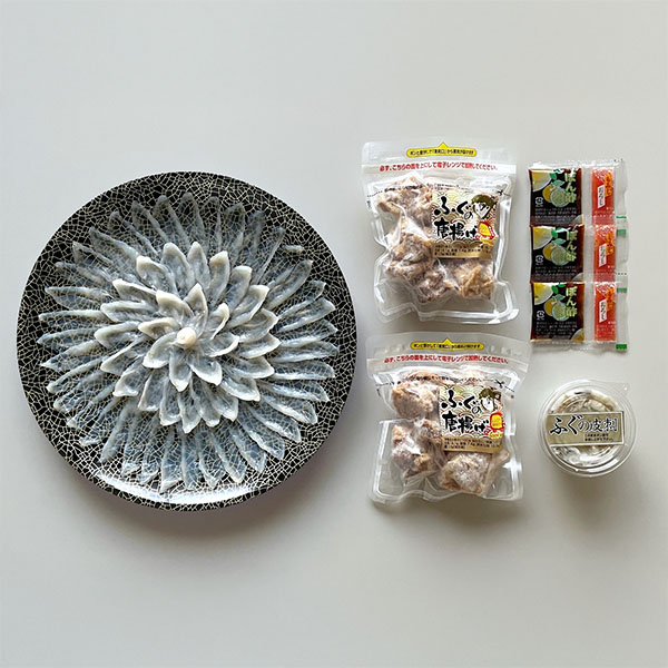 とらふぐ刺身セット ふぐ唐揚げ付【お届け期間：12月26日〜12月30日】【年末年始ごちそう特集】　商品画像1