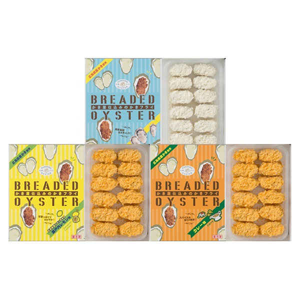 広島県産 かき屋仕込みのかきフライ 3種【お届け期間：12月26日〜12月30日】【年末年始ごちそう特集】　商品画像1