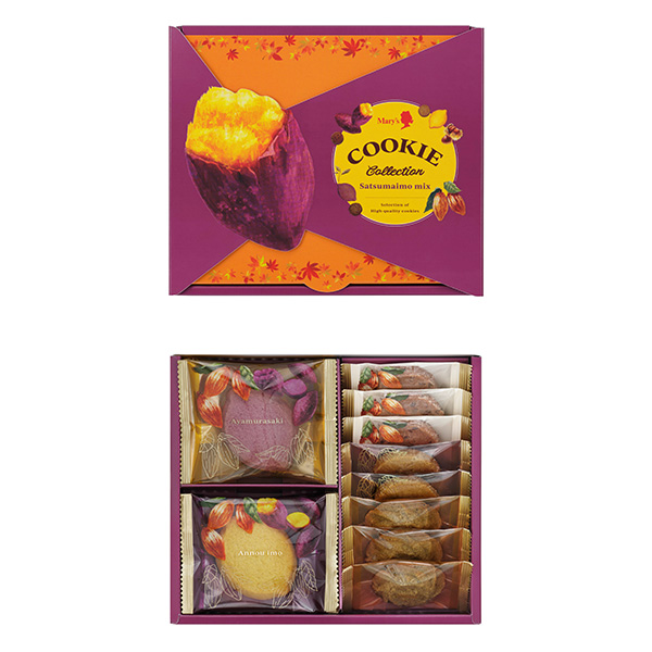 メリーチョコレート クッキーコレクション さつまいもミックス 14枚入り【おいしいお取り寄せ】　商品画像1