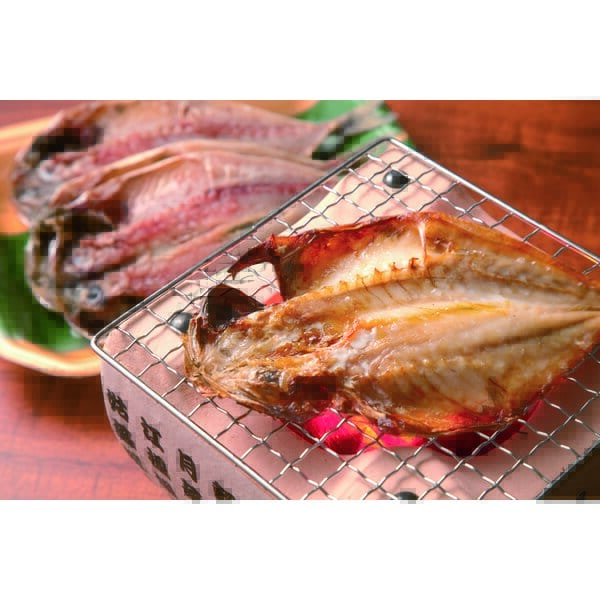 山安 小田原山安 干物ギフト(5種11枚)(真あじ開き60g×3、連子鯛開き90g×2、かます開き80g×2、金目鯛半身干し80g×2、縞ほっけ半身干し80g×2)【冬の贈りもの・お歳暮】【MK】　商品画像1