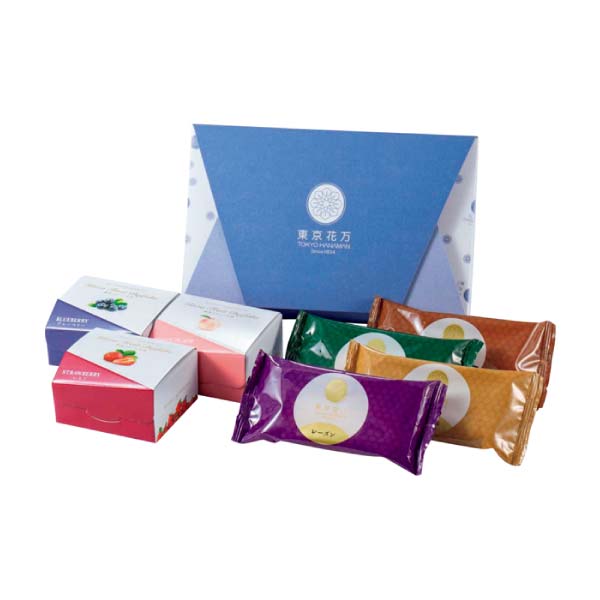 銀座千疋屋・花園万頭 銀座フルーツ大福・花園どらバターサンド詰合せ【冬の贈りもの・お歳暮】[TH-007]　商品画像1