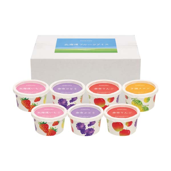 北海道フルーツアイスバラエティ【冬の贈りもの・お歳暮】[AH-IB]　商品画像1