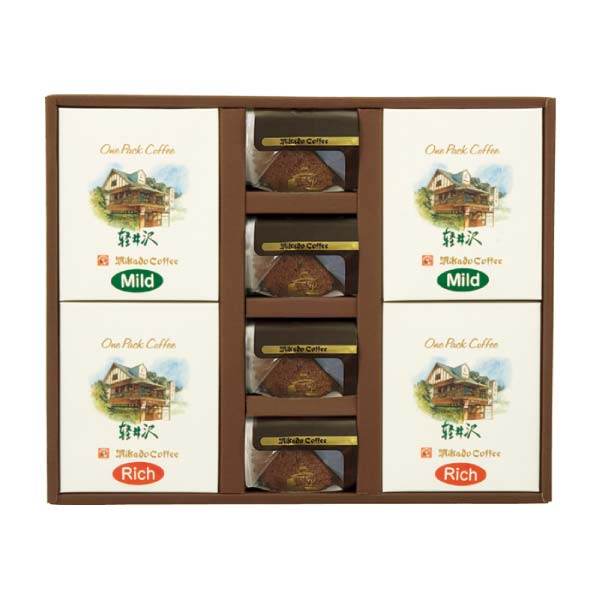 ミカド珈琲 ワンパックコーヒー＆トリュフショコラケーキ【冬の贈りもの・お歳暮】[OT-30B]　商品画像1