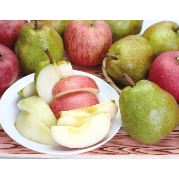 山形県産 サンふじとラ・フランス詰合せ 各5〜7個【限定100点】【お届け期間:11/21(金)〜12/31(水)】【MK】　商品画像1