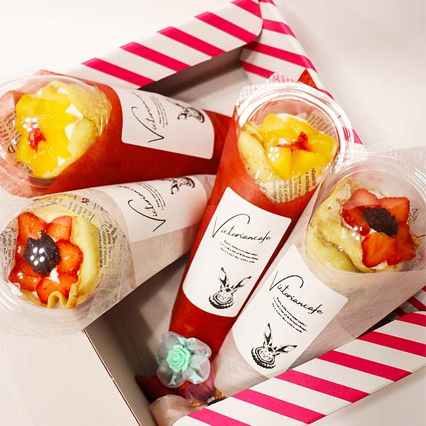 ヴィクトリアンカフェ シンデレラ花束クレープギフトセット【イオンのクリスマス】 商品画像1