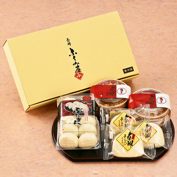 ふくみ屋 角煮・豚まん詰合せ 豚まん6個＋4個増量【ブラックフライデー】　商品画像1