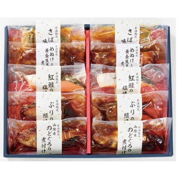 鳥取 ダイマツ 氷温熟成 煮魚、焼魚ギフトセット10切(華-hana-)【お届け期間:11月11日〜1月10日】【旬鮮便】【NN】 商品画像1
