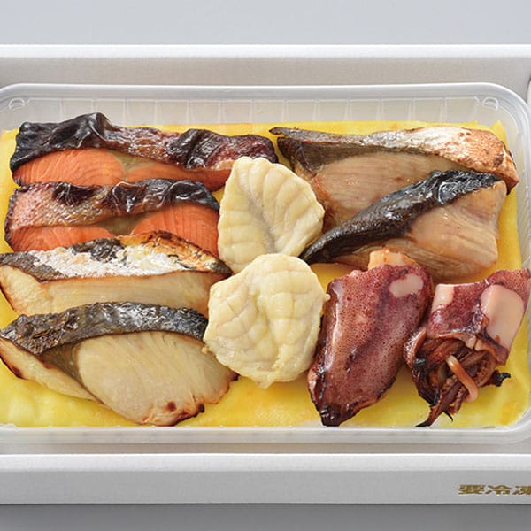 山口 井上商店 焼西京漬け詰合せ(ぶり、いか、さけ、さわら、まふぐ)【お届け期間:11月11日〜1月10日】【旬鮮便】【NN】 商品画像1